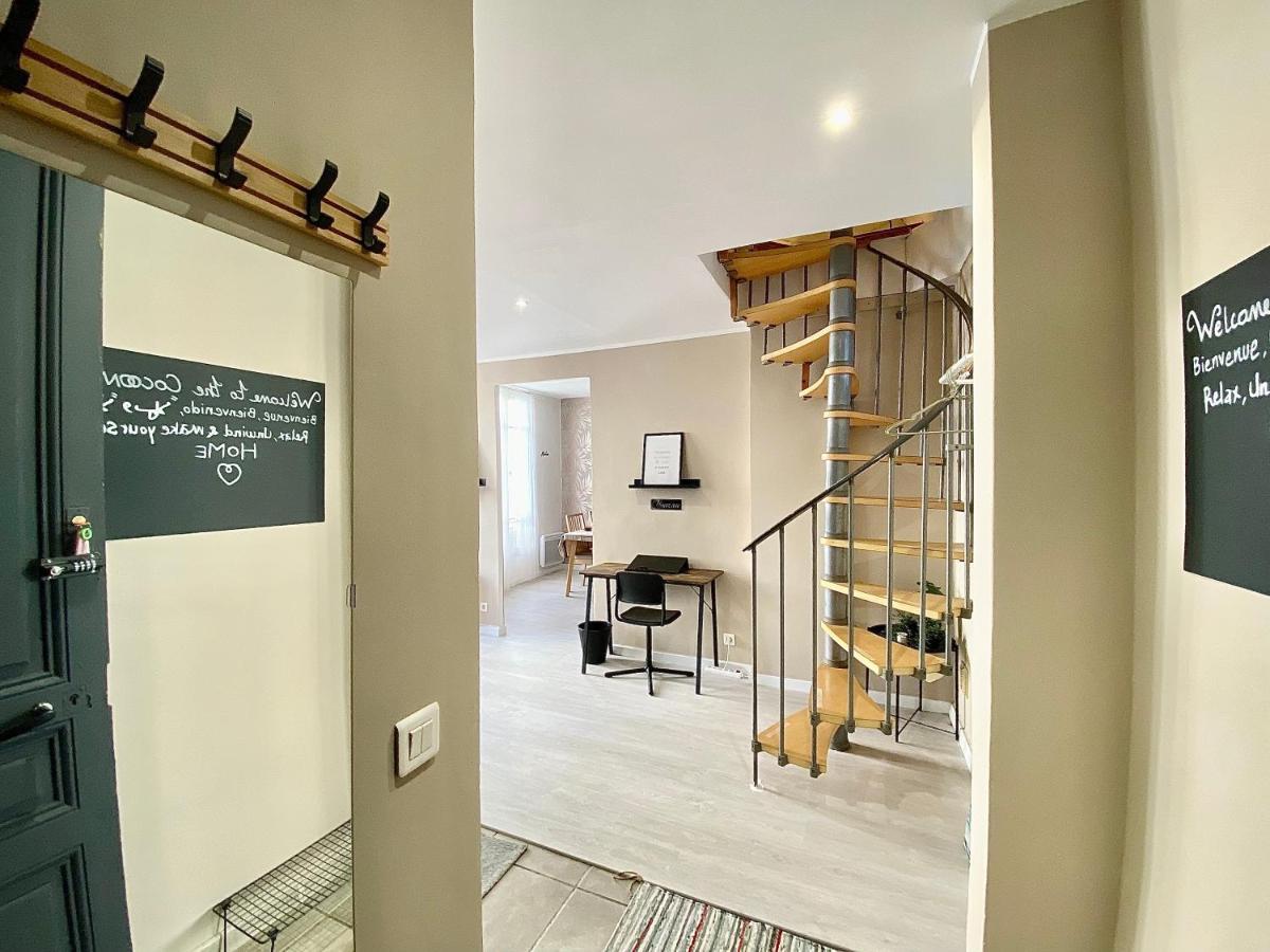 Lovely & Cozy Duplex Heart Of Nice With Bathtub! Eksteriør bilde